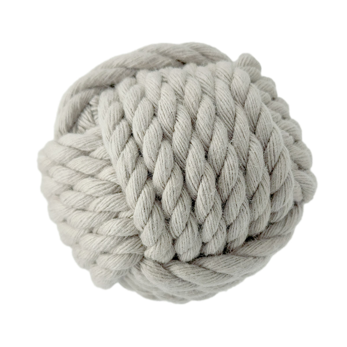 Twisted 3 Strand Glitter Natural Cotton Rope – 1/4 Inch and 1/2