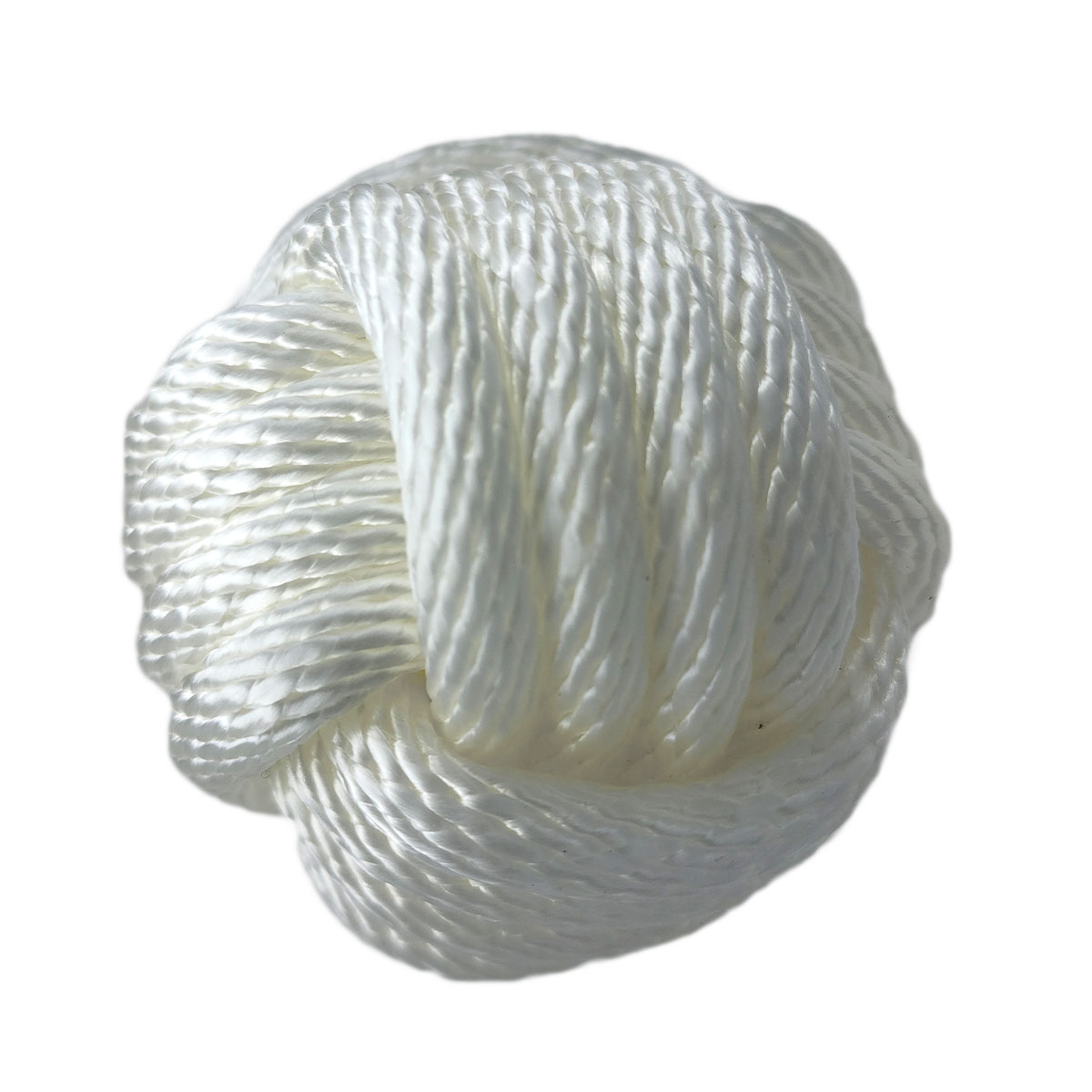 3/16 in. Dia. x 1000 ft. L White Solid Braided Nylon Rope