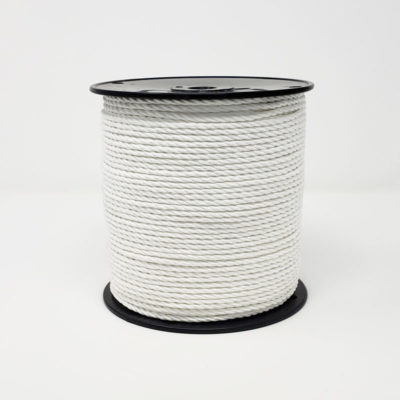 10mm Black Braided Rope 30ft, Thick Cotton Rope, Knotting Cord
